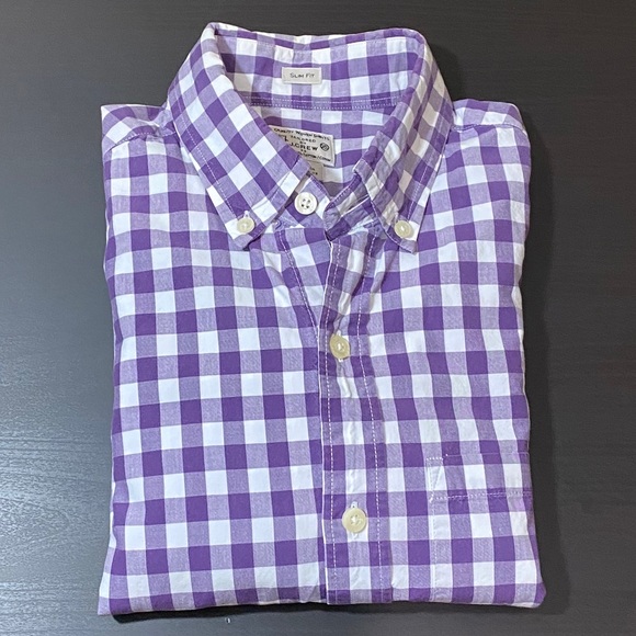 J. Crew Factory Other - J. Crew Slim Fit Quality Woven Shirt in Gingham